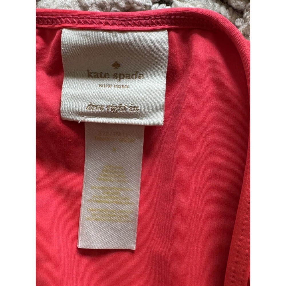 Kate Spade New‎ York Dive In Swimsuit Bikini 2pc set Sz M Georgia Beach Geranium - Picture 5 of 5